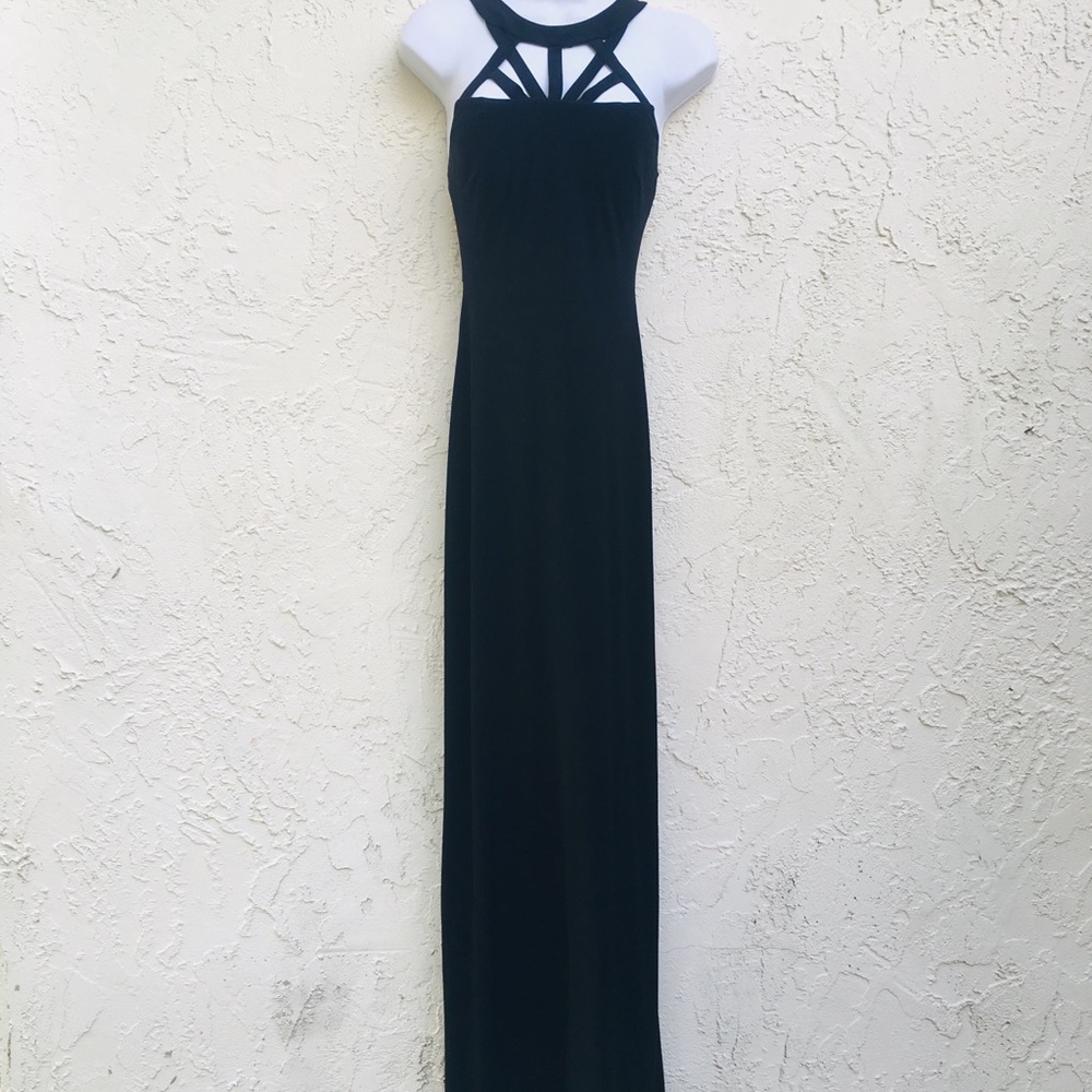 Cache dress.Formal .Dance.Long Black